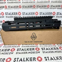 Цевьё с газовой трубкой SAG MK1 для АК, 5 M-LOK (с вырезом под оковку) для АК/ Вепрь/ Сайга